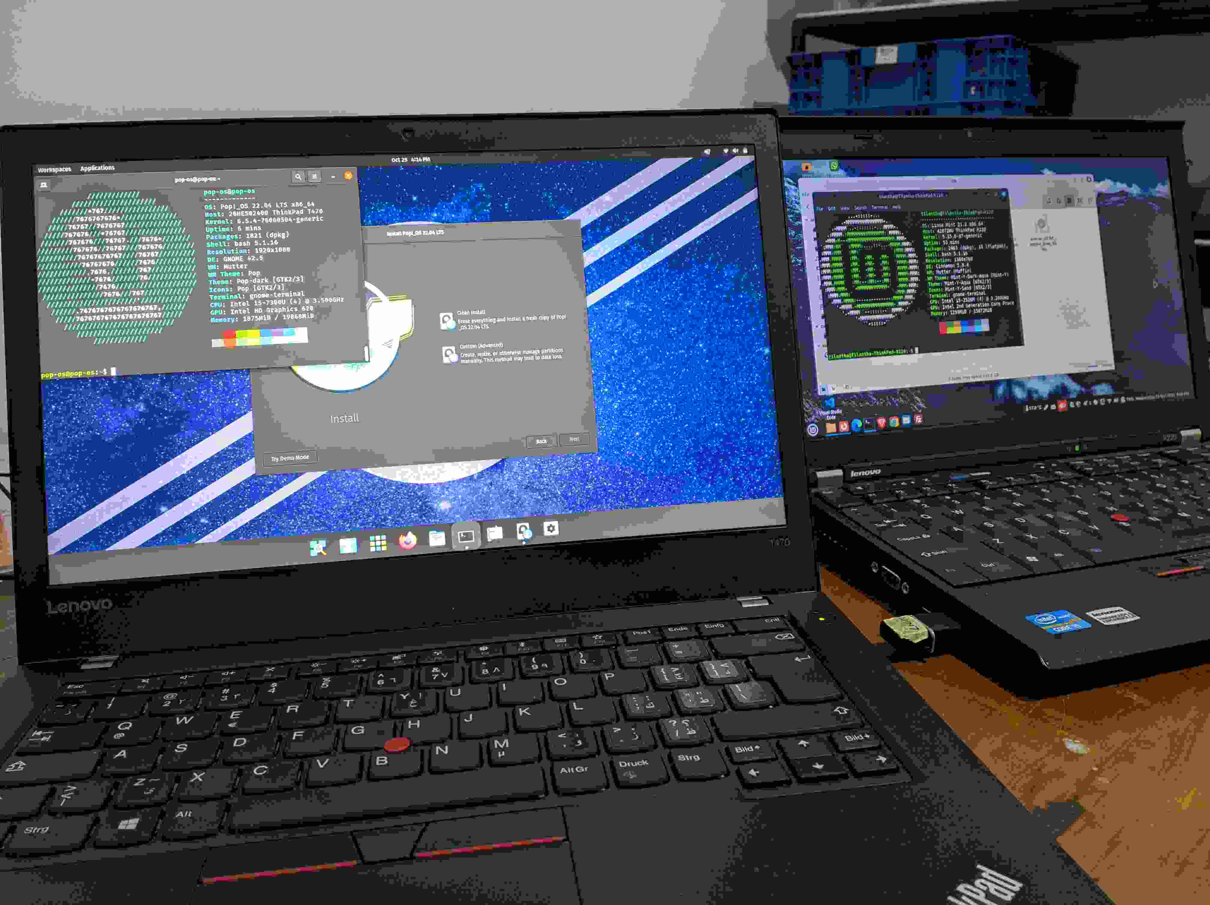 Debian Distros on ThinkPad